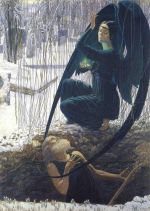 Carlos Schwabe Death and the Gravedigger 1890s wiki small